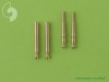 1/48 009: Bf 109 E3 - E9, T armament set (MG 17 tips, MG FF barr